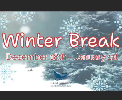  Winter Break Dec. 18 - Jan 1